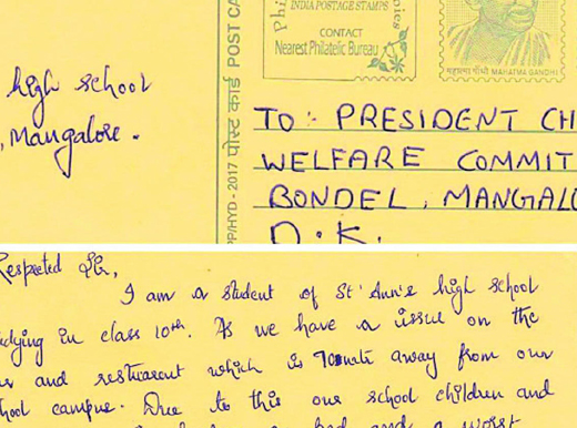 post card campaign